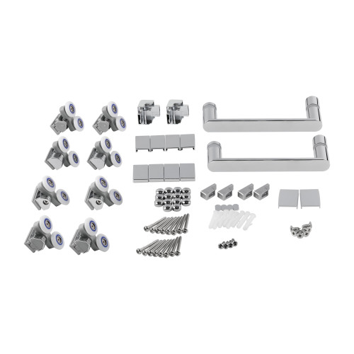 Набор Qtap душевая кабина Taurus CRM1099SC6 Clear 2020x900x900 мм + поддон Tern 309912C 90x90x12 см с сифоном