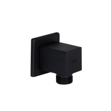 Подключение для шланга Qtap Spojeni прямоугольное QT809810842857NB Black Matt Подключение для шланга Qtap Spojeni прямоугольное QT809810842857NB Black Matt