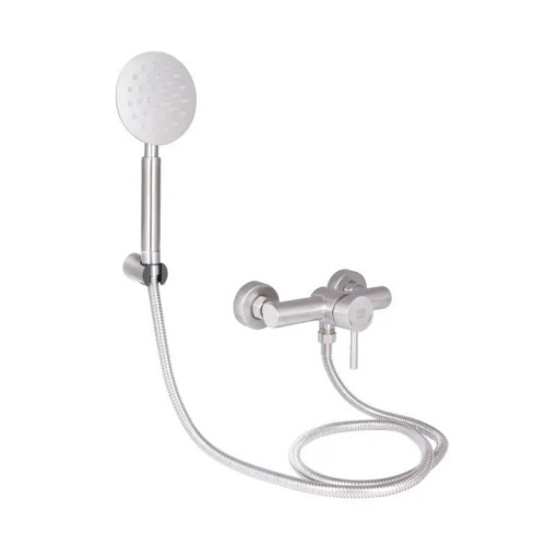 Смеситель для душа Lidz Aria 010 (с душевым гарнитуром) (k35) LDARI010NKS43361 Nickel Смеситель для душа Lidz Aria 010 (с душевым гарнитуром) (k35) LDARI010NKS43361 Nickel