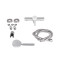 Смеситель для душа Lidz Aria 010 (с душевым гарнитуром) (k35) LDARI010NKS43361 Nickel Смеситель для душа Lidz Aria 010 (с душевым гарнитуром) (k35) LDARI010NKS43361 Nickel