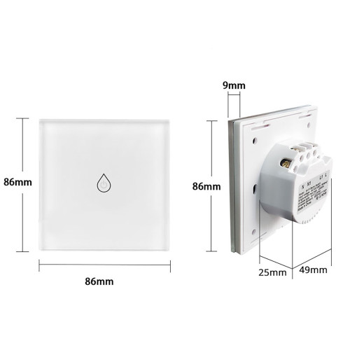 Контролер для водонагревателя Thermo Alliance (16А) с WiFi WS-EU-BW Контролер для водонагревателя Thermo Alliance (16А) с WiFi WS-EU-BW