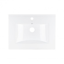 Раковина Qtap Albatross 620х460х180 White без донного клапана QT01113060CW1