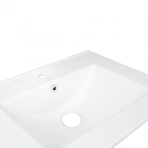 Раковина Qtap Albatross 620х460х180 White без донного клапана QT01113060CW1