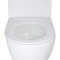 Унитаз подвесной Qtap Robin New безободковый с сиденьем Soft-close QT13332381АSW