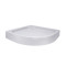 Lidz Душевой поддон KAPIELKA ST80x80x14 низкий, полукруглый,  диаметр слива 52 мм