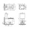 Унитаз-компакт Qtap Scorpio безободковый Ultra Quiet с сиденьем Soft-close QT14226088AW
