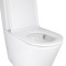 Унитаз-компакт Qtap Scorpio безободковый Ultra Quiet с сиденьем Soft-close QT14226088AW
