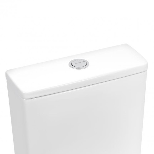 Унитаз-компакт Qtap Scorpio безободковый Ultra Quiet с сиденьем Soft-close QT14226088AW