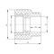 Муфта PPR Blue Ocean 20х3/4