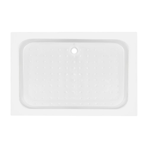 Душевой поддон KAPIELKA ST120x80х14 низкий, прямоугольный, диаметр слива 52 мм Lidz