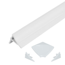 Набор декоративные планки для поддона и ванны (2x1м) + соединение + 2 колпачка Qtap WCS031 Набор декоративные планки для поддона и ванны (2x1м) + соединение + 2 колпачка Qtap WCS031