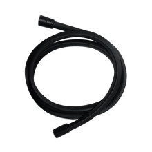 Шланг для ручного душа Qtap Hadice 1600 мм прямоугольный QTHADPVCSQ160B Black Matt