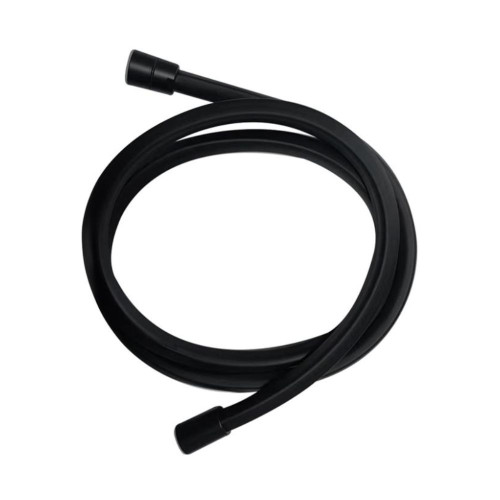 Шланг для ручного душа Qtap Hadice 1600 мм прямоугольный QTHADPVCSQ160B Black Matt Шланг для ручного душа Qtap Hadice 1600 мм прямоугольный QTHADPVCSQ160B Black Matt