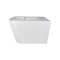 Унитаз подвесной Qtap Crow безободковый с сиденьем Soft-close QT05335171W