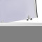 Душевая кабина Lidz Wawel SC80x80.SAT.LOW.GR, стекло тон. 4 мм + Lidz Душевой поддон KAPIELKA ST80x80х14