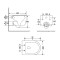 Унитаз подвесной Qtap Taurus безободковый с сиденьем Soft-close QTTAU26W45428