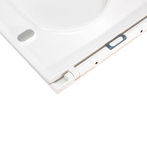 Унитаз-компакт Qtap Robin Ultra Quiet безободковый с сиденьем Soft-close QT13226089AW