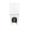 Унитаз-компакт Qtap Robin Ultra Quiet безободковый с сиденьем Soft-close QT13226089AW