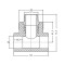 Тройник PPR Blue Ocean 25х3/4