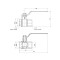 Кран шаровой Thermo Alliance Base 1 1/4 ВР для воды (рычаг) SD600W32 Кран шаровой Thermo Alliance Base 1 1/4 ВР для воды (рычаг) SD600W32