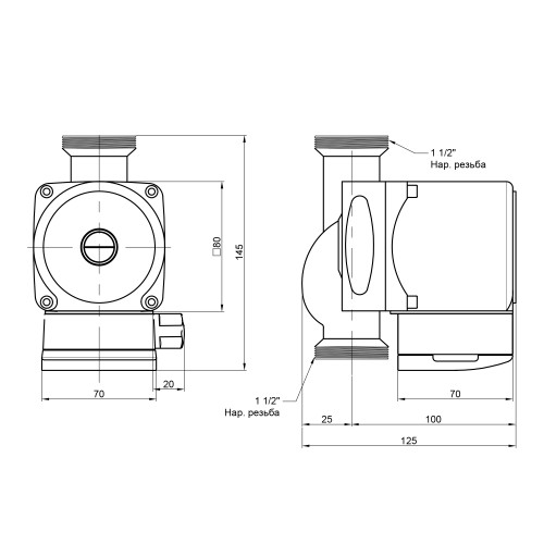 Насос Grundfos Icma 25/60 №P321 Насос Grundfos Icma 25/60 №P321