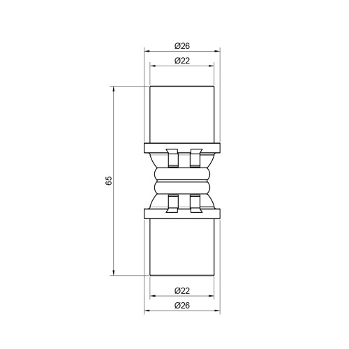Муфта пресс Icma 20 №400 Муфта пресс Icma 20 №400
