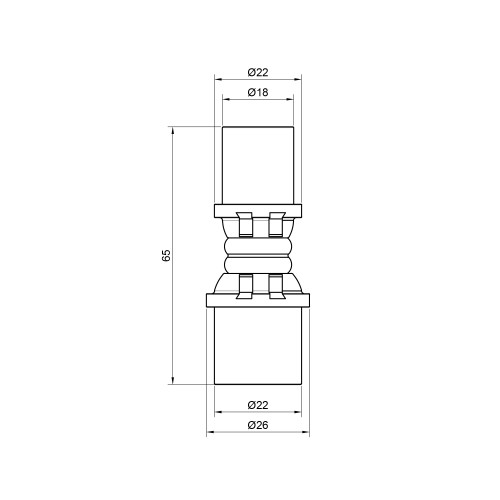 Муфта пресс Icma 20х16 №400