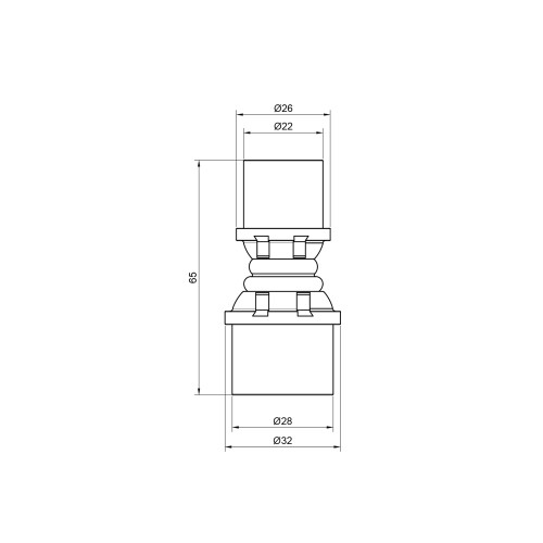 Муфта пресс Icma 26х20 №400