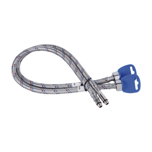 Гибкая подводка для воды Thermo Alliance Standart М10 60 см (пара) SD396W60 Гибкая подводка для воды Thermo Alliance Standart М10 60 см (пара) SD396W60