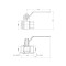 Кран шаровой Thermo Alliance Base 3 Кран шаровой Thermo Alliance Base 3