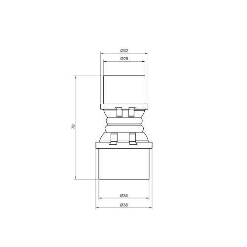 Муфта пресс Icma 32х26 №400