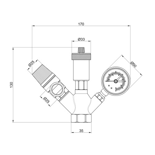 Группа безопасности котла Thermo Alliance Base Plus 1 Группа безопасности котла Thermo Alliance Base Plus 1