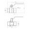 Кран шаровой Thermo Alliance Forte 1 1/2 Кран шаровой Thermo Alliance Forte 1 1/2