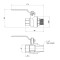 Кран шаровой Thermo Alliance Forte 1 1/4 ВН для воды (ручка) SF605W32