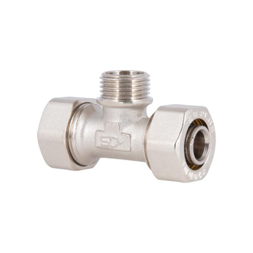 Тройник обжимной Thermo Alliance Standart 20х1/2