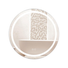Зеркало Qtap Mideya R600 с LED-подсветкой Touch, с антизапотеванием, диммером QT2078F803W Зеркало Qtap Mideya R600 с LED-подсветкой Touch, с антизапотеванием, диммером QT2078F803W