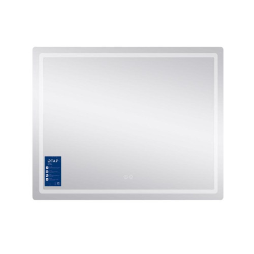 Зеркало Qtap Mideya (DC-F910) 1000х800 с LED-подсветкой Touch, с антизапотеванием, диммером QT2078F910W