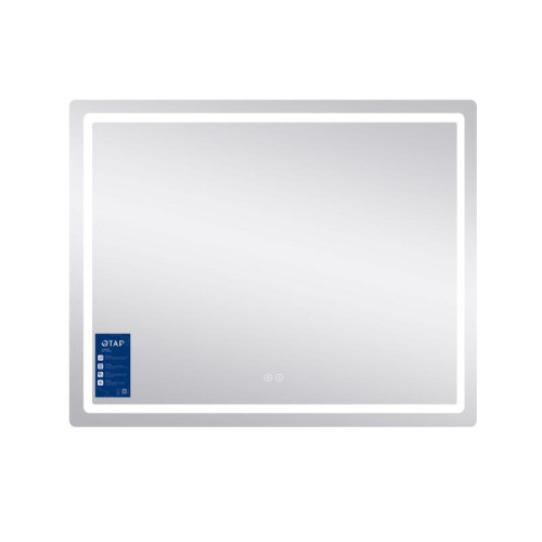 Зеркало Qtap Mideya (DC-F910) 1000х800 с LED-подсветкой Touch, с антизапотеванием, диммером QT2078F910W