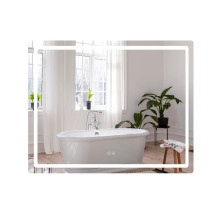 Зеркало Qtap Mideya (DC-F910) 1000х800 с LED-подсветкой Touch, с антизапотеванием, диммером QT2078F910W Зеркало Qtap Mideya (DC-F910) 1000х800 с LED-подсветкой Touch, с антизапотеванием, диммером QT2078F910W