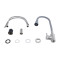 Смеситель для кухни Lidz Aria 015F31 с гибким изливом (k35) LDARI015F31GNK31871 GNK