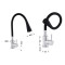 Смеситель для кухни Lidz Aria 015F31 с гибким изливом (k35) LDARI015F31BNK31872 BNK