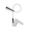Смеситель для кухни Lidz Tani 008F3 с гибким изливом (k40) LDTAN008F3WCR37037 Chrome/White