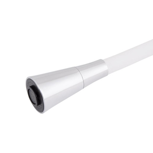 Смеситель для кухни Lidz Tani 008F3 с гибким изливом (k40) LDTAN008F3WCR37037 Chrome/White