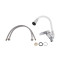 Смеситель для кухни Lidz Tani 008F3 с гибким изливом (k40) LDTAN008F3WCR37037 Chrome/White