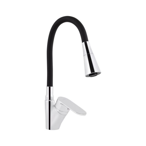 Смеситель для кухни Lidz Tani 007F3 с гибким изливом (k40) LDTAN007F3BCR37649 BCR