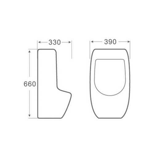 Писсуар подвесной Qtap Crow с краном-дозатором 360x285x675 White QT0588112HW Писсуар подвесной Qtap Crow с краном-дозатором 360x285x675 White QT0588112HW