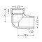 Угол Thermo Alliance Standart 1/2 Угол Thermo Alliance Standart 1/2