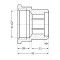 Удлинитель латунный Thermo Alliance Standart 1/2 Удлинитель латунный Thermo Alliance Standart 1/2