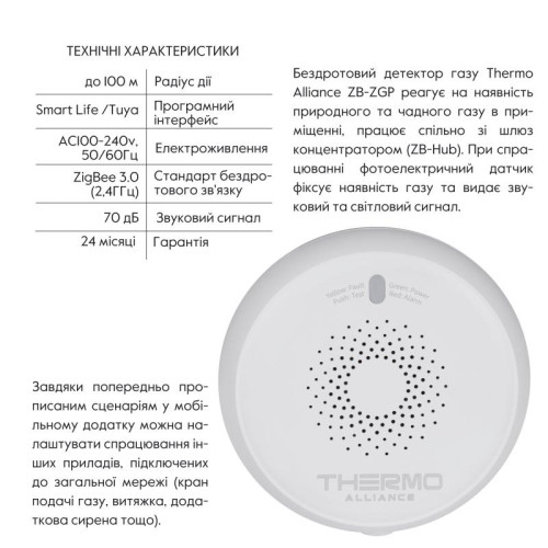 ZigBee Беспроводной датчик Газа ZB-ZGP ZigBee Беспроводной датчик Газа ZB-ZGP