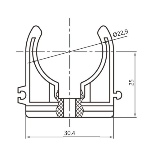 Крепеж PPR Thermo Alliance 20